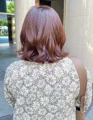 ミディアム カラー erika /韓国ヘアのヘアスタイル