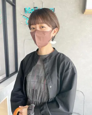 ショート 河原 亮のヘアスタイル