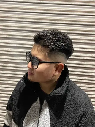 ショート パーマ 【再現性120%】 🔥龍也リュウヤ🔥のヘアスタイル