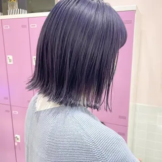 ミディアム カラー 🌈game🌈 下北沢店のヘアスタイル