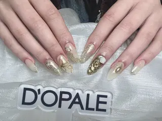 ネイル D‘OPALEサロン所属・トパサロン 上野kkのネイルデザイン