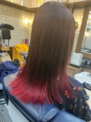 カラー lupinus中田 塩屋のヘアスタイル