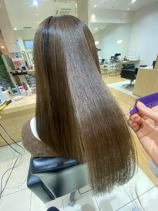 ロング カラー 鹿児島 聖来のヘアスタイル