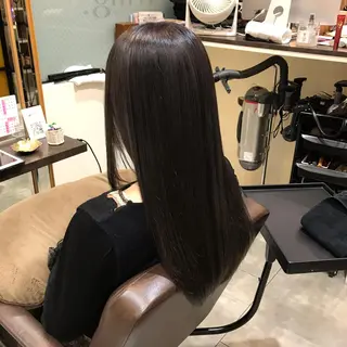 ロング 中村 研介のヘアスタイル