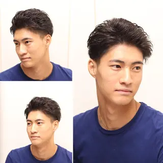 ショート メンズ 藤村 泰太のヘアスタイル