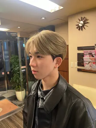 カラー メンズ 💎森 ハリス誠一💎のヘアスタイル