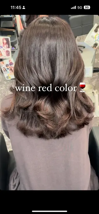 セミロング レイヤーカット/韓国 ヘア/LILICAのヘアスタイル