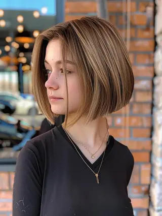 ミディアム カラー 外国人風ヘア スペシャリスト★高沼のヘアスタイル