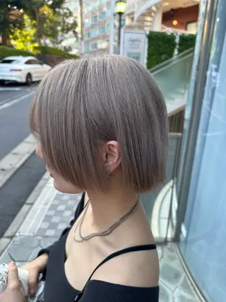 ショート カラー Wisteria所属・美髪特化✨ 伊織✨縮毛矯正✨のヘアスタイル