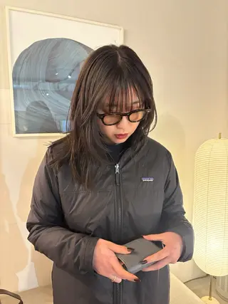 ミディアム カラー ボブ/レイヤーカット ✂︎ AYUMIのヘアスタイル