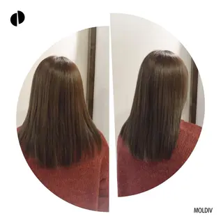 セミロング カラー ✨縮毛矯正✨髪質改善 ナカシマ ユミのヘアスタイル