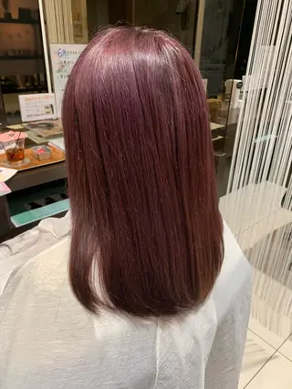 ミディアム CHAINON 近鉄奈良店のヘアスタイル