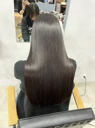 ロング レイヤー/くびれ巻き 三好悠生のヘアスタイル