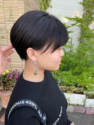 ショート カラー 鶴岡で縮毛矯正なら お任せ！ハヤシナオミのヘアスタイル