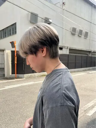 ショート メンズ yohaku misakiのヘアスタイル