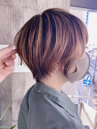 ショート sii.所属・sii. 川嶋のヘアスタイル