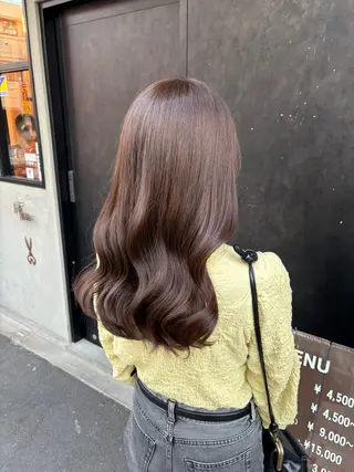 セミロング 【縮毛矯正特化】 kyokaのヘアスタイル