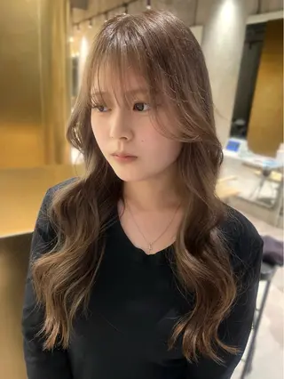 ロング カラー yoke所属・haruka kobayashiのヘアスタイル