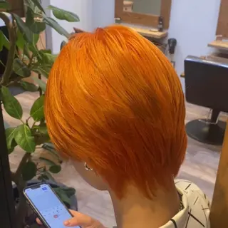ショート カラー 履歴修正ハイトーン TAKEのヘアスタイル