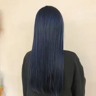 ロング カラー 冨木 雄斗のヘアスタイル