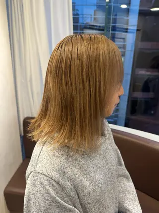 ショート カラー 新宿三丁目💜 空陽💙のヘアスタイル