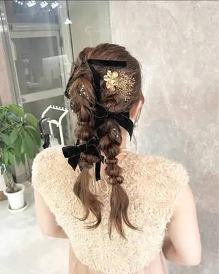 ヘアアレンジ belle / anna🎀のヘアスタイル