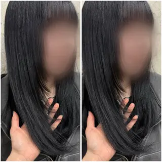 ミディアム 森島 愛梨のヘアスタイル