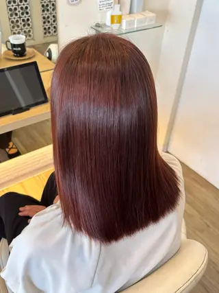 カラー 南田 晴香のヘアスタイル
