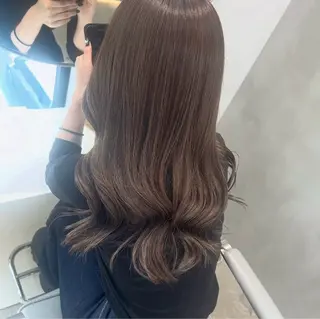 ロング カラー 透明感×艶髪/ 韓国レイヤー／MIOのヘアスタイル