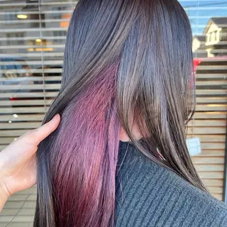 カラー 筒井 璃音のヘアスタイル