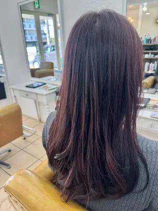 ロング graspedia 【グラス・ペディア】所属・ササキ アユミのヘアスタイル