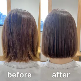 ショート カラー KIZU 髪質改善 オカルト怪談のヘアスタイル