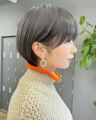 ショート 重里 瑠花のヘアスタイル