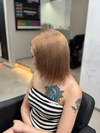 ショート カラー Lapis シオンのヘアスタイル