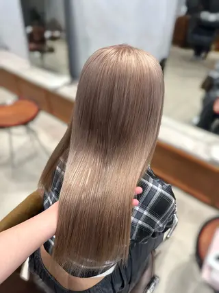 ロング カラー 上野/韓国hair 🤍MOEKA🤍のヘアスタイル