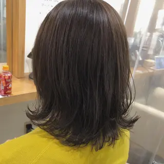 ミディアム カラー 髪質改善とカラー特化 ✨Terraceのヘアスタイル