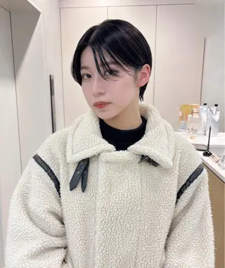 ショート 青柳美里/ショート カットモデル募集のヘアスタイル