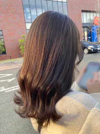 カラー Lietto所属・加納 彬華のヘアスタイル