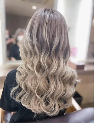 ロング ヘアアレンジ MagicMush ✴︎シールエクステのヘアスタイル