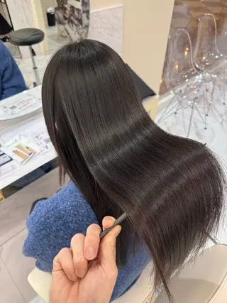 ロング 韓国風🫧髪質改善 村上　蒼生のヘアスタイル