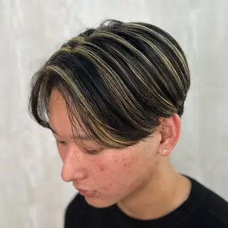 ショート メンズ 🇺🇸ハイライト 🌵satsukiのヘアスタイル