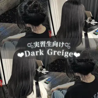 ロング カラー ヘアアレンジ 🐭 MIKITO🐭のヘアスタイル