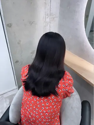 セミロング カラー ブリーチ/ベージュ 💕/momoaのヘアスタイル