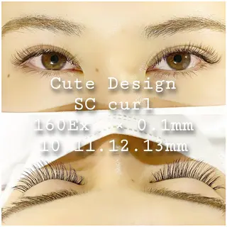 マツエク・マツパ mimośa. EyeDesignのマツエク・マツパデザイン