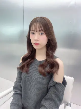 ロング 🎀MOENO🎀 韓国ヘア/ エクステのヘアスタイル