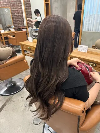 ロング 山野愛子美容室銀座所属・銀座YUKINA🌙 カラーブリーチ🩷のヘアスタイル