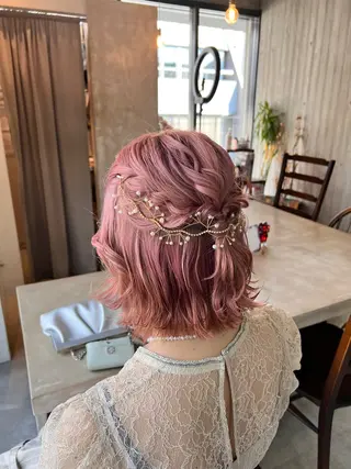 ショート オオバヤシ マホのヘアスタイル