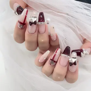 ロング cho nailのネイルデザイン
