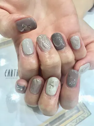 ネイル 佐藤 まりえのネイルデザイン