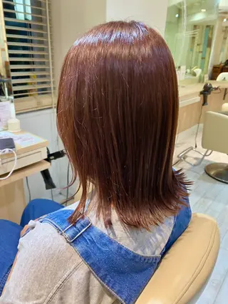 ミディアム カラー ヘアアレンジ 🍓後藤 はるな🍓のヘアスタイル